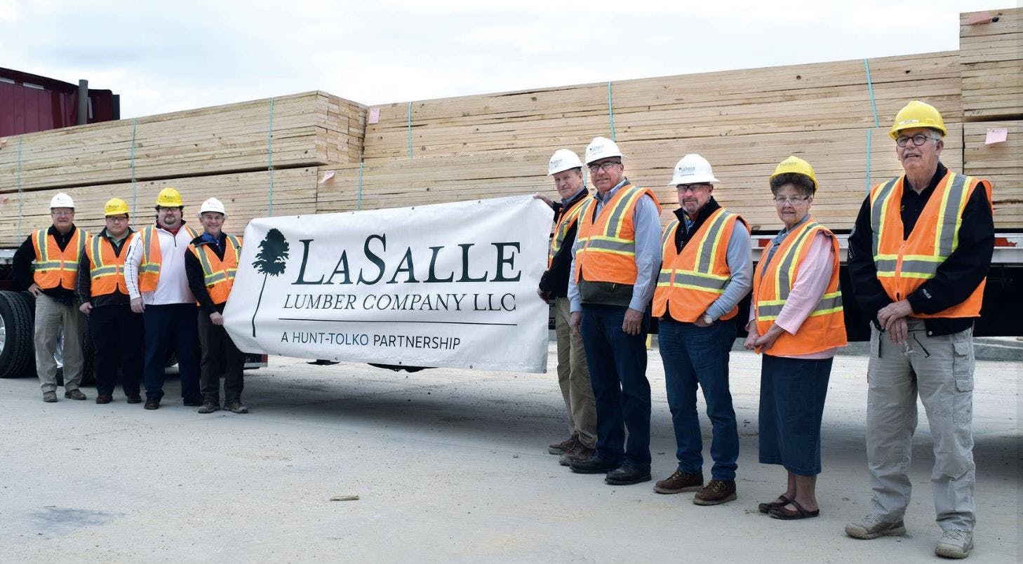 Openings at LaSalle Lumber Company, L.L.C.